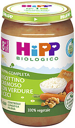Risottino cremoso con verdure e ceci Risottino cremoso con verdure e ceci