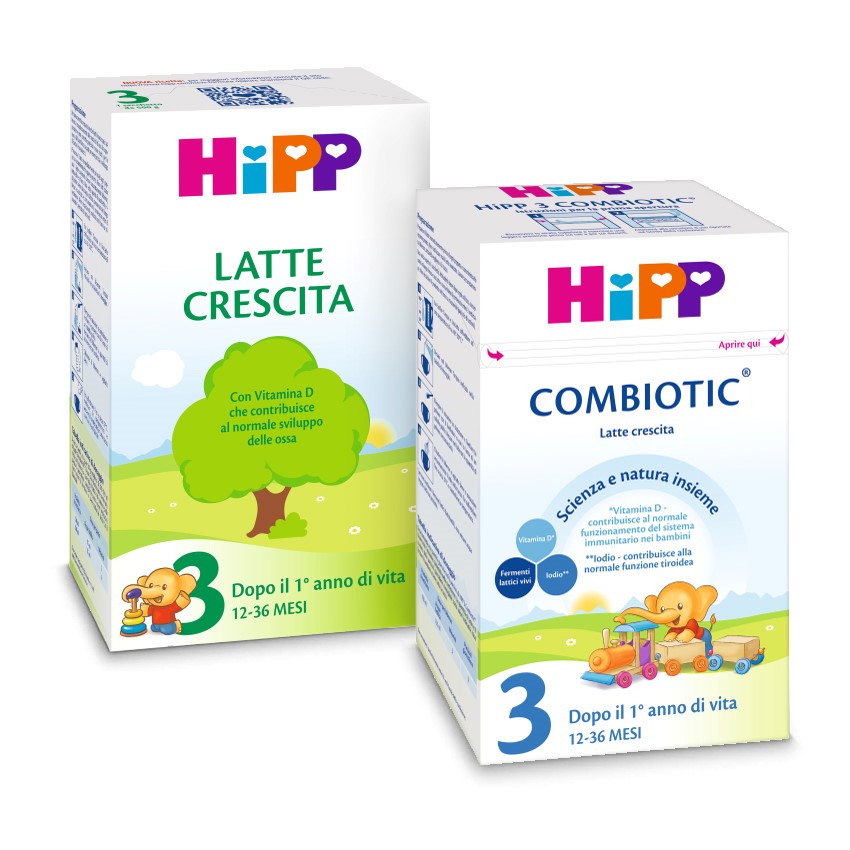 Nuova ricetta per i latti formulati HiPP!