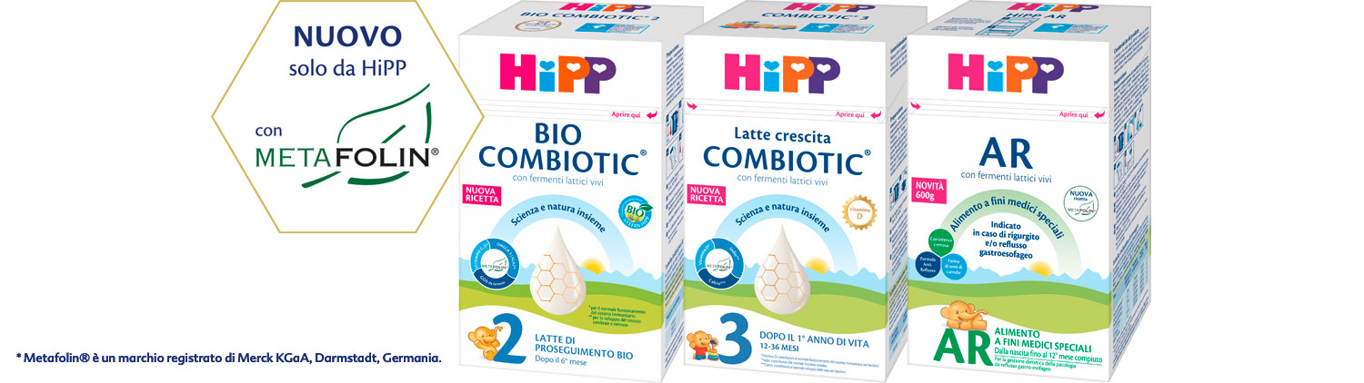 Nuova ricetta  HiPP Biologico